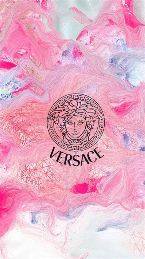 pink versace background.